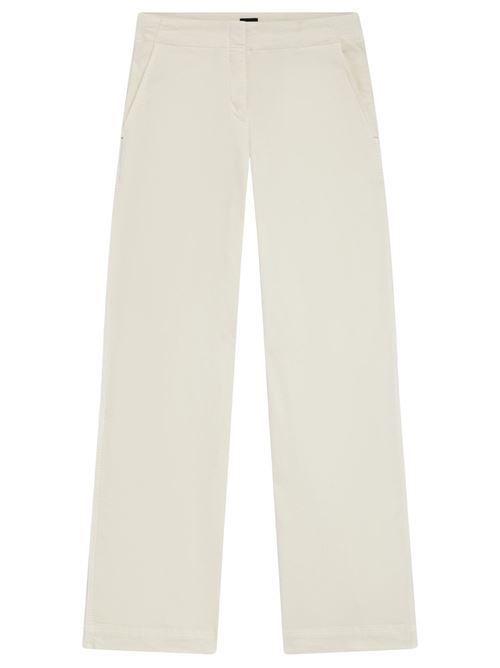 Pantaloni a gamba dritta in velluto di cotone elasticizzato Boss Orange | 50547685118